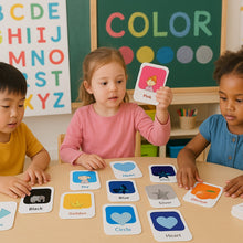 Kidkraft Early Learner 32-Piece Color & Shape Flashcard Set the24kgal