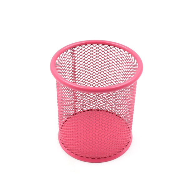 Metal Mesh Pen Holder for Desk (1 Pc): Pen Stand, Pencil Organizer, Stationery Storage the24kgal