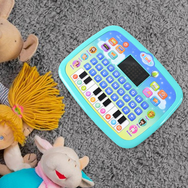 Learning Educational Computer Kids Piano Laptop with LED Screen & Music the24kgal