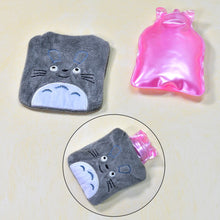 Totoro Cartoon Small Hot Water Bag with Cover for Pain Relief the24kgal
