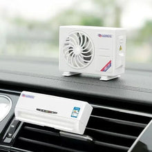 AC Design Solar-Powered Car Air Freshener: Built-in Perfume Diffuser for Dashboard and AC Vent the24kgal