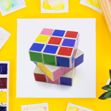 3x3x3 Cube Solving Kit - Includes Cube, Formula Sheets, Perfect for Beginners and Enthusiasts, 3d puzzles game | rubick cube puzzle cubes | rubix cube (1 Pc ) the24kgal
