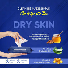 Refreshing Wet Wipes for Face | Facial Cleansing | Refreshing & Skin Hydration| Soothing for skin | pH Balance & Alcohol Free | Nourishing with Fruit extract | 25 Wipes the24kgal