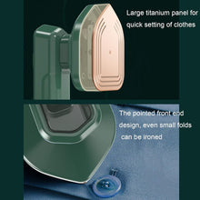 Mini Steamer & Iron: 2-in-1 Portable Travel Friendly the24kgal