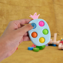 Silicone Push Pop Keychain Toy for Kids (1 Pc) the24kgal