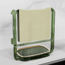 2-in-1 Self-Adhesive Towel Hanger & Soap Holder Stand (1 Pc) the24kgal