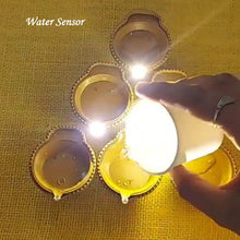 Water Sensor Diyas for Diwali Decoration (12 Pcs Set) the24kgal