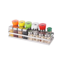 25 cm Metal Space Saving Multi-Purpose rack for Kitchen Storage Organizer Shelf Stand. the24kgal