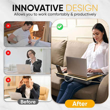 Portable Laptop Table with Mouse Pad (55×35 Cm / 1 Pc) the24kgal