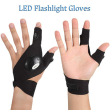 LED Flashlight Gloves Gifts for Men (Hand Gloves Light / 1 Pair) the24kgal
