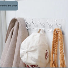 Adhesive Golden &  Transparent Heavy Duty Wall Hook the24kgal