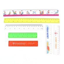 Premium Quality Assorted Plastic Ruler (1 Pc & Mix Design) the24kgal