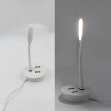 Portable Mini USB Fan, USB Ligh & USB 3 HUB / Port Combo the24kgal