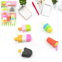 Mini Eraser Set for Kids (5 Pieces) - Fun Designs, Party Favors, School Prizes the24kgal