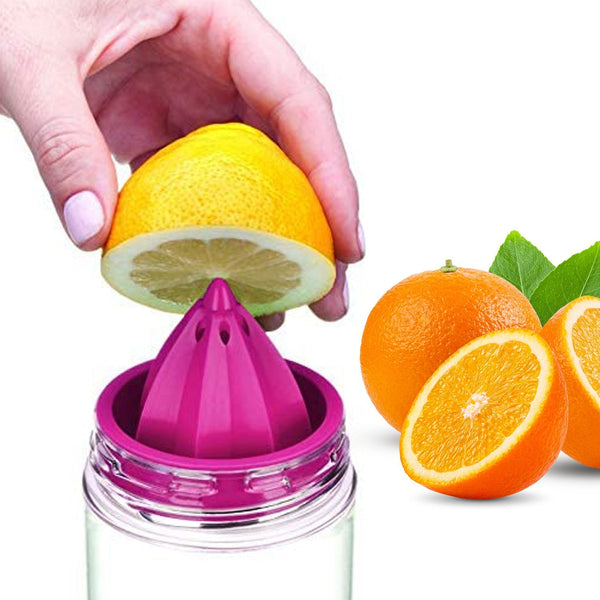 CITRUS JUICER BOTTLE INSTANT JUICE SPORTS BOTTLE  JUICE MAKER INFUSER BOTTLE the24kgal