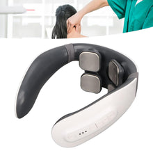 4 Heads Smart Electric Neck and Back Pulse Massager (1 Pc) the24kgal