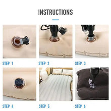 Portable Car Backseat Inflatable Air Mattress Bed (1 Pc) the24kgal
