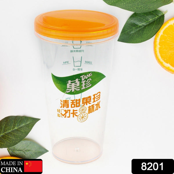 Plastic Water, Coffee Cup For Home Outdoor Works, Appreciation and Motivation Portable Plastic Coffee Cup / Tumbler for Travel, Home, Office, Gift for Travel Lovers the24kgal