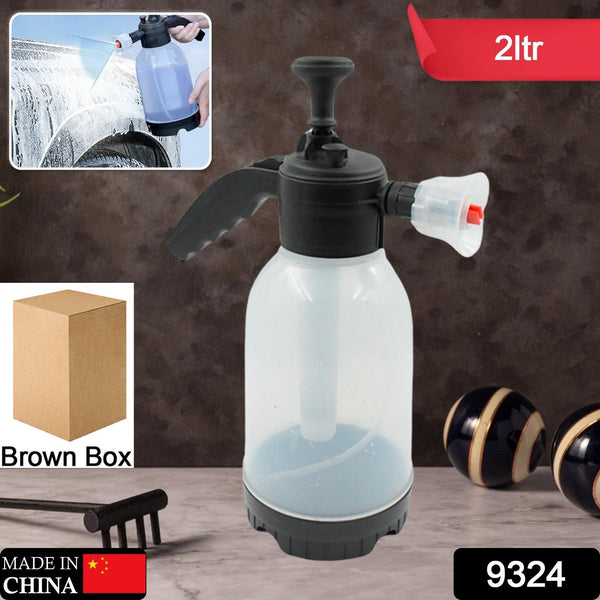 Pressure Sprayer 2 Litres Garden Sprayer Hand Pump Sprayer Foam Sprayer Watering Bottle for Indoor Plants Cleaning Outdoor Garden (2 Ltr.) the24kgal