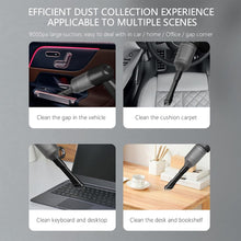 3 in 1 Mini Car Vacuum – Wireless, Rechargeable, Blower & Dust Cleaner for Car, Home & Keyboard the24kgal