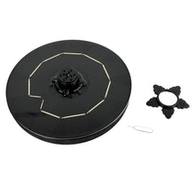 Fast Fountain by Pocket Hose - Solar-Powered - Instantly Adds a Water Feature Virtually Anywhere - 5 Spray Modes - No Installation or Batteries Required - Great for Bird Baths, Pools, Pond & More (1 Pc) the24kgal