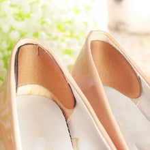 Fabric Sticky Shoe Back Heel Insoles Protector Liner Pads (1 Pair) the24kgal