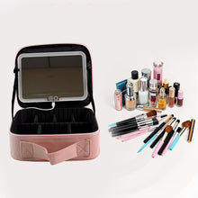 Premium LED Light Makeup Organizer Box the24kgal