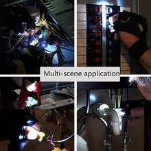 LED Flashlight Gloves Gifts for Men (Hand Gloves Light / 1 Pair) the24kgal