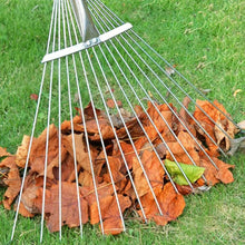 115-152 CM Rake for Gardening, Stainless Steel Telescopic Garden Rake for Quick Clean Up of Lawn and Yard, Adjustable Rake Claws Spacing Garden Broom with Long Handle for Clean Leaves (MOQ :- 12 pc) the24kgal
