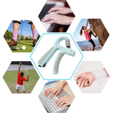 Gym Fitness Hand Grip Men Adjustable Finger Heavy Exerciser Strength for Muscle Recovery Hand Gripper Trainer strengthener (1 Pc) the24kgal