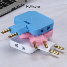 Wireless 3 in 1 Foldable Wall Plug Adapter / Socket / Converter (1 Pc) the24kgal