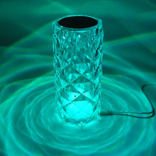 Crystal LED Touch Table Lamp with Remote Control the24kgal