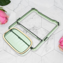 2-in-1 Self-Adhesive Towel Hanger & Soap Holder Stand (1 Pc) the24kgal