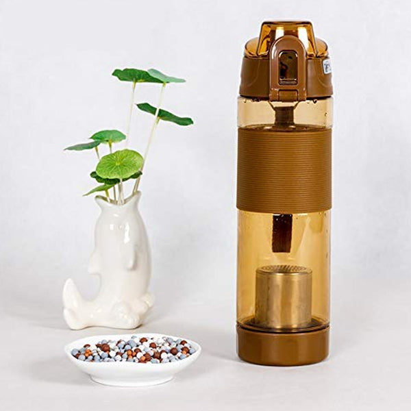 Alkaline Water Bottle, with Food Grade Plastic, Stylish and Portable (Particulates not included) the24kgal