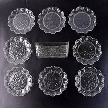 9 in 1 Plastic Bowl With Serving Tray / Plates Set the24kgal