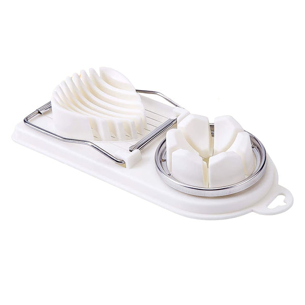 2 In 1 Egg Slicer, Egg Cutter For Hard Boiled Eggs the24kgal