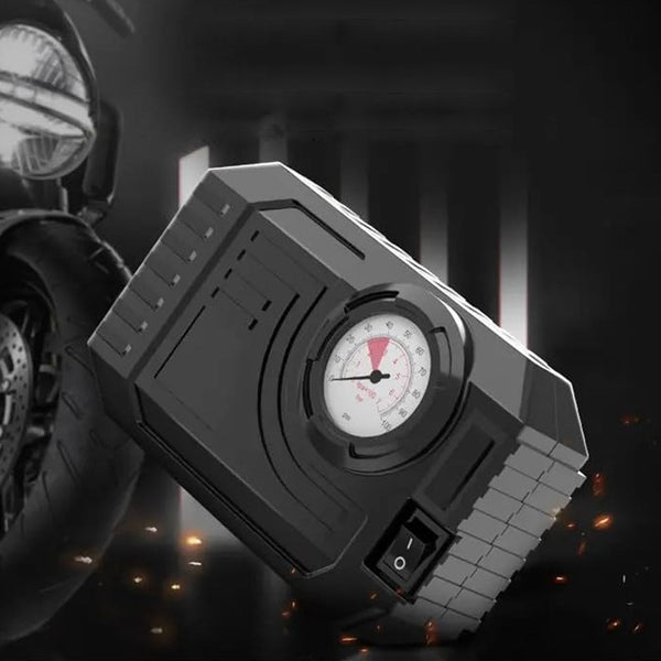 Tire Inflator Portable Air Compressor 12V Small Air Pump for Car Tires Bicycle Balloons, Cars, Bike, Bicycles and Other Inflatables with LED Light (12V) the24kgal