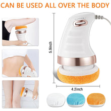 Body Sculpting Massager with 3 Pads, Adjustable Speed, Handheld Electric Massager for Full Body (1 Pc) the24kgal