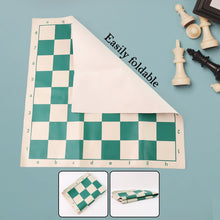 Small Premium Portable Chess Set Plastic Chess Pieces (1 Set) the24kgal
