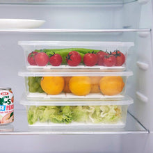 Plastic Food Storage Containers with Removable Drain Tray and Lid (3 Pcs Set) the24kgal
