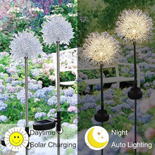 Solar Powered Dandelion Garden Lights (2 Pc) the24kgal