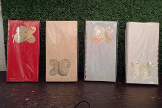 Wedding Gift Envelopes pack of 10 pcs Money Cash Gift Cover Shagun Birthday Marriage, Baby Shower, Anniversary, Money Envelope Lifafa Envelope Multicolor Premium Envelope (10 Pcs Set) the24kgal