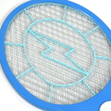 Rechargeable Mosquito Killer Racket – Handheld Electric Fly Swatter with Cable (Quality Assured, with cable) the24kgal