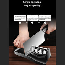 Kitchen Knife Sharpener – Handheld for Chefs & Serrated Knives (1 Pc, Chopper Not Included) the24kgal