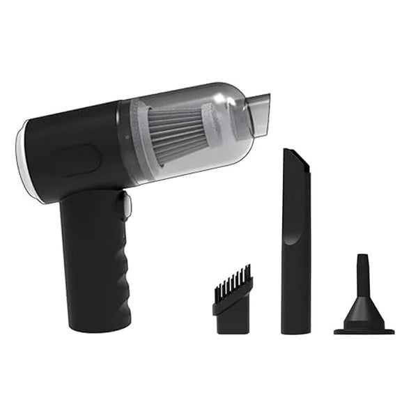 3 in 1 Mini Car Vacuum – Wireless, Rechargeable, Blower & Dust Cleaner for Car, Home & Keyboard the24kgal
