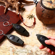 4 in 1 Multifunctional Emergency Survival Whistle (1 Pc) the24kgal