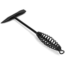 Welding Slag Removal Hammer with Coil Spring Handle | Heavy Duty Chipping Tool for Slag & Spatter Cleaning (1 Pc) the24kgal
