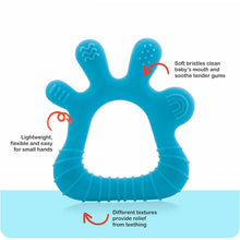 Silicone Baby Teether Pack of 1 (Mix Design & Color) the24kgal