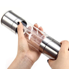 2-in-1 Stainless Steel Salt and Pepper Grinder the24kgal