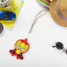 Creative Cartoon Style Mini Push Pop Bubble Keychain (1 Pc) the24kgal